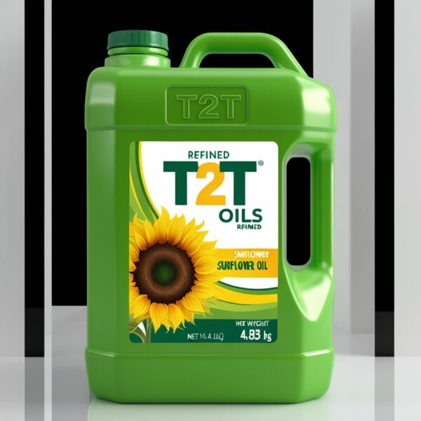 t2t Refined Sunflower Oil - 5L