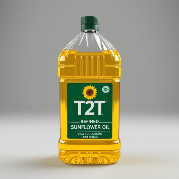 t2t Refined Sunflower Oil 1 L (Bottle)